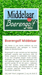 Mobile Screenshot of boerengolfmiddelaar.nl